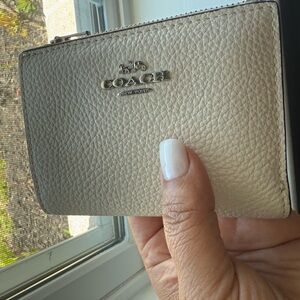 Small Coach beige Wallet